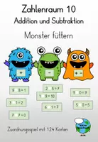 Vorschau - Spiele - Monstermäßiges Zuordnungsspiel "plus und minus" - ZR 10 - Deckblatt