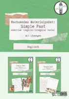Vorschau - Arbeitsblätter - Simple Past - Exercise 2 (regular/ irregular verbs) - Seite 1