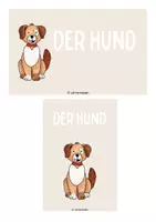 Vorschau - Bildkarten - Haustiere: Lerntheke/ Wissenskartei - Seite 1