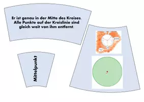 Vorschau - Bildkarten - Kreis Legekarten - Grundlagen für 2. - 6. Klasse - Seite 1
