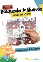 Vista previa - Juegos / Gamificación - Búsqueda de Huevos de Pascua Piano | Juego de Teclas - Portada