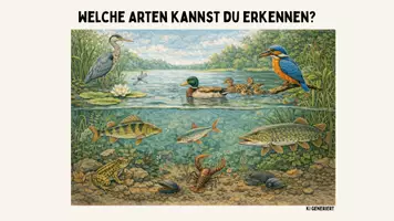 Vorschau - Stundenentwürfe - Ökosystem See Unterricht Biologie – komplette Stunde Unterrichtsstunde Nahrungskette Nahrungsnetz Nahrungsbeziehungen - Seite 2