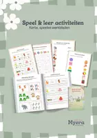 Voorbeeld - Werkbladen, tellen, vormen, schrijven, kleuren, denken - Voorblad