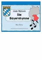 Vorschau - Stundenentwürfe - Bayernhymne Flipbook mit Infokartei – Musik Grundschule (Klasse 4–5) | Arbeitsblätter, Hörverstehen & Landeskunde Bayern - Seite 1