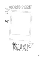 Προεπισκόπηση - Φύλλα εργασίας - Mother's day booklet - Βιβλιαράκι για τη γιορτή της μητέρας - Σελίδα 1