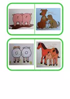 Aperçu - Jeux - Dominos animaux dos/devant (Papa ! Maman ! C'est vous ?) - Page 3