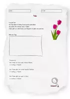 Vorschau - Arbeitsblätter - Frühblüher: Tulpen kennenlernen - Deckblatt