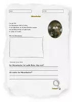 Vorschau - Arbeitsblätter - Frühblüher: Märzenbecher kennenlernen - Deckblatt