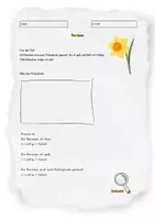 Vorschau - Arbeitsblätter - Frühblüher: Narzisse kennenlernen - Deckblatt
