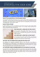 Vorschau - Arbeitsblätter - Arbeitsblatt zum Thema Die Zinspolitik der EZB - Seite 1