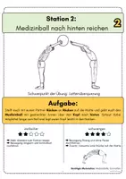 Vorschau - Arbeitsblätter - Hochsprung Fosbury Flop: Stationskarten mit Differenzierung für den Sportunterricht - Seite 2