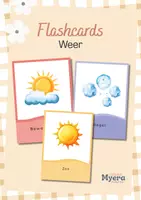 Voorbeeld - Weer flashcards weer leren, woordenschat - Voorblad