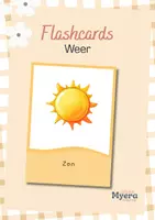 Voorbeeld - Weer flashcards weer leren, woordenschat - Pagina 1