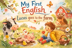 Vorschau - Bildkarten - Early English: Farm Animals Story, Kamishibai Karten & Arbeitsblätter, Englisch Klasse 1–3, Grundschule, DaZ / DaF Material - Deckblatt