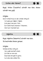 Vorschau - Stationenlernen - Rechtschreibung: Groß- und Kleinschreibung (8 Lernkarten) - Seite 2
