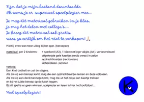 Voorbeeld - spel beroepen klok uur half uur euro tot €18 1ste leerjaar groep 3 - Pagina 1