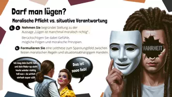 Vorschau - Unterrichtsreihen - 4. (II) Teil I Kant: Moral zwischen Pflicht und Konsequenz - Pflichtethik und der Utilitarismus im Vergleich - Seite 3