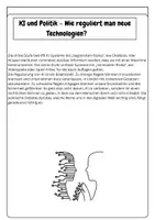 Vorschau - Arbeitsblätter - Künstliche Intelligenz und Politik – Wie reguliert man KI? (EU AI Act, Chancen & Risiken, Arbeitsblatt mit Lösungen) | Politik Klasse 8–10 - Seite 2