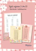 Voorbeeld - Tafels oefenen 1 t/m 10 werkboek + tafelkaarten keersommen - Voorblad