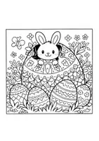 Vorschau - Arbeitsblätter - Frühling / Oster Ausmalbilder - Seite 2