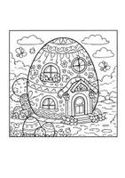 Vorschau - Arbeitsblätter - Frühling / Oster Ausmalbilder - Seite 3