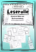 Vorschau - Unterrichtsreihen - Leserolle zur Buchvorstellung - Deckblatt