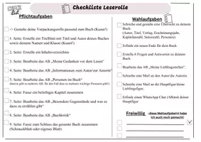 Vorschau - Unterrichtsreihen - Leserolle zur Buchvorstellung - Seite 2