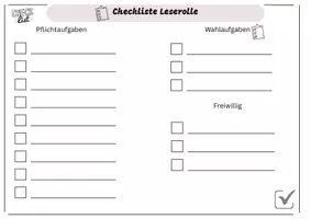 Vorschau - Unterrichtsreihen - Leserolle zur Buchvorstellung - Seite 3
