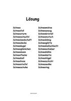 Vorschau - Stationenlernen - ❄️Sprachförderung mit Schnee | Wortschatzübung für Deutschunterricht 2. und 3. Klasse | DaZ | DaF | Wortschatz mit Schnee - Seite 2