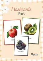 Voorbeeld - Fruit flashcards woordenschat oefenen & leren lezen - Voorblad