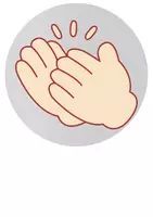 Vorschau - Mal- und Bastelvorlagen - Bodypercussion-Symbole - Seite 1