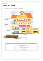 Vorschau - Arbeitsblätter - Rooms of a house - Arbeitsblatt - Seite 3