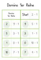 Vorschau - Spiele - Domino Einmaleins -spielerisch lernen - Seite 1