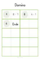 Vorschau - Spiele - Domino Einmaleins -spielerisch lernen - Seite 2
