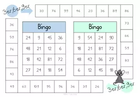 Vorschau - Spiele - Würfel Bingo Einmaleins - spielerisch das 1x1 üben - Seite 3