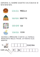 anteprima - Esercizi - Verifica facilitata Italiano - Scrittura e lettura - Pagina 1