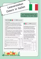 Vorschau - Arbeitsblätter - Materialpaket Leseverstehen Ostern in aller Welt - Seite 1