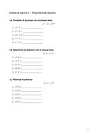 anteprima - Esercizi - LE POTENZE esercizi semplici - Pagina 1