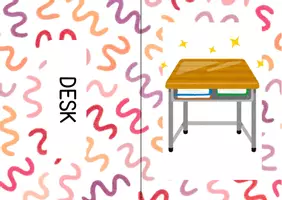 Vista previa - Juegos / Gamificación - SCHOOL - Juego de Memory de vocabulario en inglés - página 1