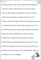 Vorschau - Arbeitsblätter - Betontes klanggestaltendes Vorlesen mit Zeichen üben - Seite 3