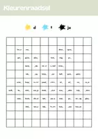 Voorbeeld - Lente werkboekje: Puzzelen, kleuren, schrijven & meer! 🐣🌸 - Pagina 1