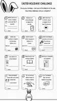 Vorschau - Arbeitsblätter - Easter Holidays English Challenge - Seite 1