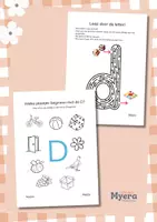 Voorbeeld - Letter D werkboek leren herkennen, schrijven en oefenen - Pagina 2