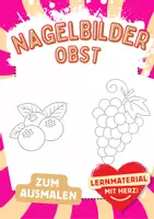 Vorschau - Mal- und Bastelvorlagen - Nagelbild Werken - Deckblatt