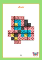 Voorbeeld - bouwkaarten linking cubes thema lente/pasen - Pagina 3