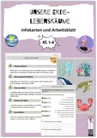 Vorschau - Stundenentwürfe - Unsere Erde: Lebensräume - Deckblatt