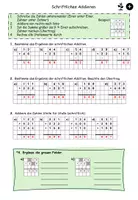 Vorschau - Arbeitsblätter - Schriftliches Subtraktion - mittel - Seite 1