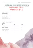 Vorschau - Arbeitsblätter - Arbeitsblätter "Das oder dass"? RSA / HSA 2026 - Seite 3