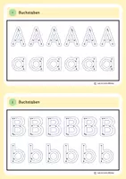 Vorschau - Stationenlernen - Karteikarten Freiarbeitsmaterial Deutsch 1. Klasse Anfangsunterricht - Seite 1