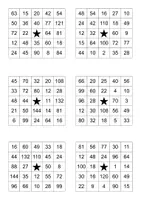 Vorschau - Spiele - 1x1 Bingo Karten - Einmaleins spielerisch üben - Deckblatt
